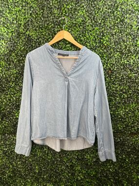 Haute Monde, Jean Blouse, Women’s Size XL